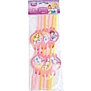 Disney Prenses 6lı Doğum Günü Parti Pipeti Konsept Parti Ucuz