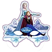 6 Adet Elsa Anna Parti Maskesi, Frozen Doğum Günü Konsepti Gözlük