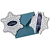 Elsa Frozen 6 Davetiye+6 Zarf Doğum Günü Davetiyesi Karlar Ülkesi