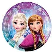 Elsa Frozen 8li Tabak 23cm Doğum Günü Parti Tabağı