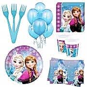 Elsa, Karlar ülkesi 24 Kişilik Doğum Günü Seti malzemeleri Parti Paketi