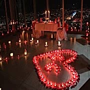 EVLİLİK TEKLİFİ ROMANTİK PAKET 8Lİ+ GÜL YAPRAĞI+KALPLİ MUM, BALON