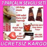 Evlilik Yıl Dönümü Sürpriz Süsleme Hediye, Yıldönümü Hazırlık Set