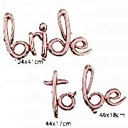 Gold Rose Bride To Be Yazılı Folyo Balon, Bekarlığa Veda Partisi 