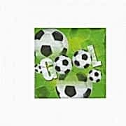 Gool 20li Peçete Yeşil Saha Futbol Top Doğum Günü Parti 33x33cm