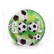 Gool 8li Tabak Yeşil Saha Futbol Top Doğum Günü Parti Ucuz