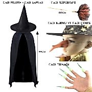 Halloween Cadılar Bayramı Çocuk Cadı Kostümü