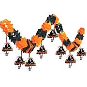 Halloween İskelet Figürlü Uzar Süs Cadılar Bayramı Kağıt Süsleme