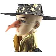 Halloween Partisi Cadı Burnu, Cadılar Bayramı Kostüm Aksesuarı