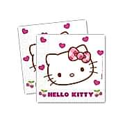 Hello Kıtty Peçete Doğum Günü Parti 20 Adet Doğum Günü