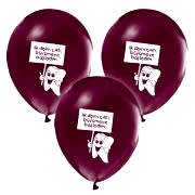 İlk Dişim 16 ADET Pembe Baskılı Balon Diş Buğdayı Kız Parti Balonları