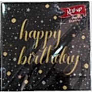 Yetişkin Happy Birthday 20li Peçete Genç Doğum Günü Parti Peçetesi