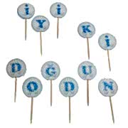 İyi ki Doğdun Sunum Kürdanı Seti Erkek Parti Malzemesi