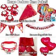 Kırmızı Kına Gecesi Malzemeleri Seti Kına Paketi Standart