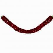 Kırmızı Metalik Uzar Süs, Doğum Günü Partisi Metalize Asma Süsü