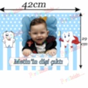 Kişiye Özel Diş Buğdayı Afişi, İlk Dişim Partisi Resimli Afiş