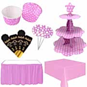 Kız Bebek 40 Mevlidi Masası Pembe Mevlüt Süsleme Konsepti