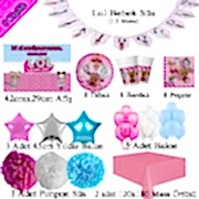 Lol Bebek Doğum Günü Partisi Poster Afişli Malzemeleri Seti