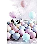 Makaron Pastel Karışık Renk 100'Lü Balon