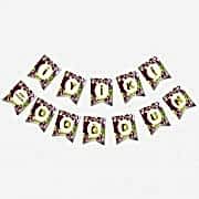 Maşa ile Koca Ayı İyi Ki Doğdun Banner Yazısı, Doğum Günü Süsleri