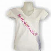 Mom To Be Kuşak, Baby Shower Anne Kuşağı, Baby Shower Kuşak Pembe