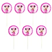 Minnie Mouse 20li Sunum Kürdanı Doğum Günü Ucuz