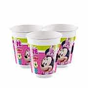 Minnie Mouse Bardak 8 adet Doğum Günü Parti Bardağı Ucuz 200ml