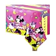 Minnie Mouse Masa Örtüsü 120cm x 180cm Doğum Günü Masa Örtüsü