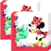 Minnie Mouse Peçete 20li Doğum Günü Parti Peçetesi 33cmx33cm