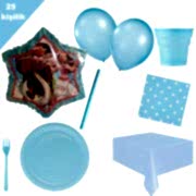 Moana Pinyata 25 Kişilik Parti seti balon doğum günü