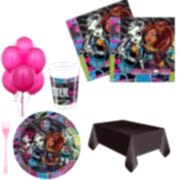 Monster high 16 Kişilik 8 Parça Doğum Günü Seti malzemeleri