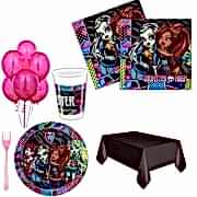 Monster high 24 Kişilik 12 Parça Doğum Günü Seti malzemeleri