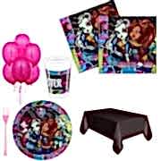 Monster high 8 Kişilik 6 Parça Doğum Günü Seti malzemeleri