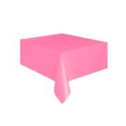 Pembe Masa Örtüsü Düz 1.37 cm x 2.74cm Doğum Günü 