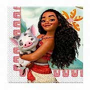 Prenses Moana 20li Peçete Doğum Günü Parti 