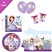 Prenses Sofia, Sofya 16 Kişilik 8 Parça Doğum Günü Seti malzemeleri