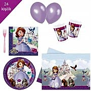 Prenses Sofia, Sofya 24 Kişilik 12 Parça Doğum Günü Seti malzemeleri