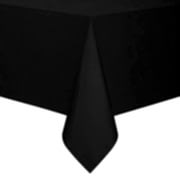 Siyah 120x180cm Kullan At Masa Örtüsü,Doğum Günü Parti Malzemesi