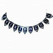 Siyah Gümüş Gri İyi Ki Doğdun Yazısı, Yetişkin Doğum Günü Banner