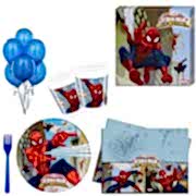 Spiderman Partisi , Örümcek Adam Doğumgünü 24 kişilik 12 parça