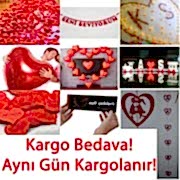 Sürpriz Romantik İlginç Evlilik Yıl Dönümü Paketi: Süs, Malzemesi  Yazı, Balon vs.