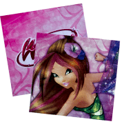 Winx 16lı Peçete Doğum Günü Parti Peçetesi 33x33 Konsept Winks