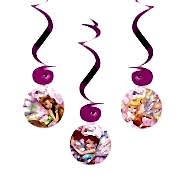 winx 3'lü Yaylı  Set Pembe Asmalı İp Süs 