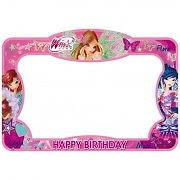 Winx Kızları Bloom Stella Parti Fotoğraf Çerçevesi 100x70 WİNKS