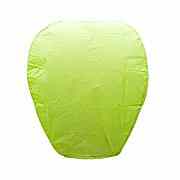 1 Adet Uçan Yeşil Dilek Feneri Özel Gün Dilek Balonu Kandili