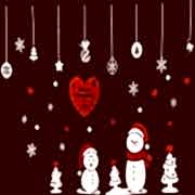 Yılbaşında Ev Camı Kapı Pencere İçin Beyaz Yapışkanlı Sticker