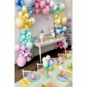 Zincir Balon Aparatı 400 cm (4 Metre) + 100 Makaron Balon